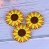 Raohui cuteRefrigeratorMagnets,Creative Mini Fridge Magnet,Nordic Home Refrigerator Magnet Message Stickers 5 (Sunflower) (Color : As Shown) view 2
