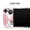 Design Skinz - Compatible with Steam Deck - Skin Decal Protective Scratch-Resistant Removable Vinyl Wrap Cover - Tropical Summer Pink Pineapple v1 view 4