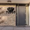 Custom Dog Metal Wall Sign - Personalized Dog Metal Wall Art - Dog Metal Wall Decor - Black Labrador Name Sign - Dog Lover Sign - Gift for Pet view 4