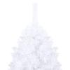 Artificial Christmas Tree,Xmas Tree,Premium PVC Material,with Stand,Lifelike Christmas Tree for Indoor Festival Celebration,with Thick Branches White 82.7" PVC view 3