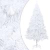 Artificial Christmas Tree,Artificial Pine,Suitable for Indoor and Outdoor,Home, Office,Shop,Party Decoration,Easy Assembly, with Thick Branches White 47.2" PVC view 1