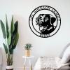 Custom Dog Metal Wall Sign - Personalized Dog Metal Wall Art - Dog Metal Wall Decor - Custom Dog Name Sign - Dog Lover Gift - Family Name Sign view 3