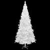 Artificial Christmas Tree,Xmas Tree,Premium PVC Material,with Stand,Lifelike Christmas Tree for Indoor Festival Celebration,with LEDs&Ball Set L 94.5" White view 2