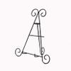 FixtureDisplays 12" Decorative Curved Plate Stand and Art Holder Easel in Black Finish Heavy Duty 16031-2PK-FBA view 3
