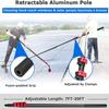 water fed pole kit window cleaning brush outdoor Window Cleaning Pole Cleaner Kit Water/Hose Pole Cleaning Brush Equipment Extendable 8m Outdoor Cleaning Tools Photovoltaic And Solar Panels view 4