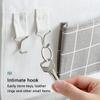 Bueuwe Fabric Storage Hanging Bag Bedside Wall-Mounted Door Behind Bedroom Room Rack Cloth Bag Dormitory Storage Artifact,Gray view 4