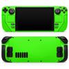 Design Skinz - Compatible with Steam Deck - Skin Decal Protective Scratch-Resistant Removable Vinyl Wrap Cover - Solid Lime Green V2 view 1
