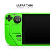 Design Skinz - Compatible with Steam Deck - Skin Decal Protective Scratch-Resistant Removable Vinyl Wrap Cover - Solid Lime Green V2 view 4