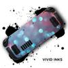 Design Skinz - Compatible with Steam Deck - Skin Decal Protective Scratch-Resistant Removable Vinyl Wrap Cover - Unfocused Blue and Red Orbs view 3