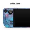 Design Skinz - Compatible with Steam Deck - Skin Decal Protective Scratch-Resistant Removable Vinyl Wrap Cover - Unfocused Blue and Red Orbs view 4