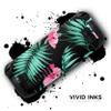 Design Skinz - Compatible with Steam Deck - Skin Decal Protective Scratch-Resistant Removable Vinyl Wrap Cover - Tropical Mint and Vivid Pink Floral view 3