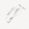 China Soup Spoons Japanese-style Ceramic Small Soup Spoon Household Breakfast Cereal Spoon Restaurant Buffet Rice Spoon Kitchen Tool Spoon Versatile spoon (Size : Medium) view 2