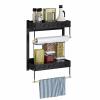 Magnetic Spice Rack for Refrigerator, Strong Magnetic Fridge Shelf, Durable Fridge Spice Rack, Multi Use Magnet Shelf for Fridge, Magnetic Fridge Organizer for Kitchen Organization view 1
