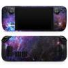 Design Skinz - Compatible with Steam Deck - Skin Decal Protective Scratch-Resistant Removable Vinyl Wrap Cover - Glowing Deep Space view 1