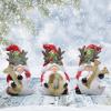 Hodao Christmas Joy Gnomes Decorations Indoor Home Decor Christmas Antlers Gnomes Figurines Table Decorations Gift view 2