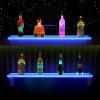 Cimcame Led Lighted Liquor Bottle Display Shelf 40 Inch with Remote&APP Control Floating Wall-Mounted Illuminated Marquee Lighting Shelves for Home Commercial Bar view 3