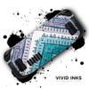 Design Skinz - Compatible with Steam Deck - Skin Decal Protective Scratch-Resistant Removable Vinyl Wrap Cover - Ethnic Aztec Blue and Pink Point view 3