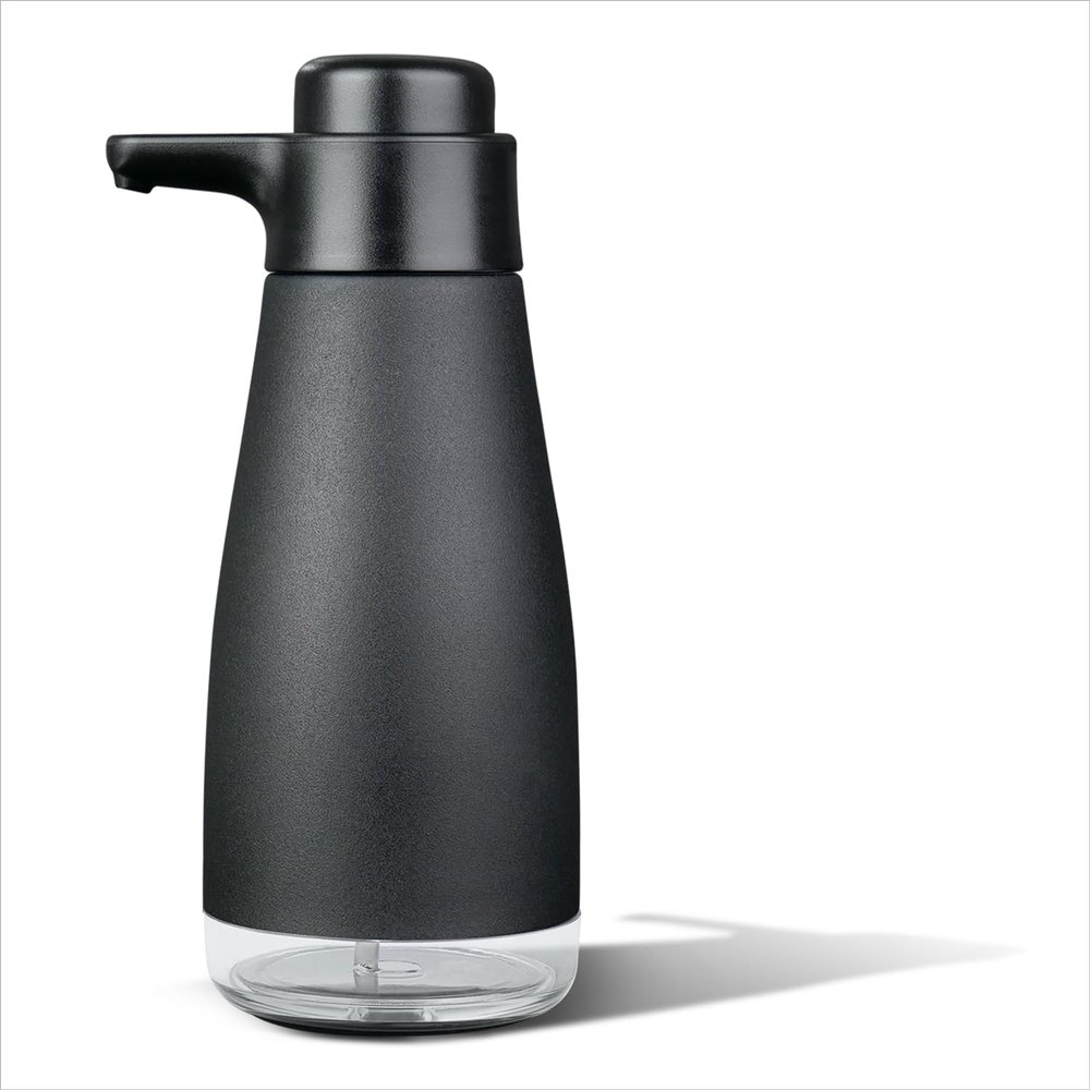 AIKE 15fl.oz Liquid Soap Dispenser for Dish and Hand Soap Matte Black