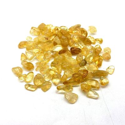 WGPHD Meditation Home Natural Crystal Quartz Stone Reiki Gemstone Gravel Citrine Tumble Stone (Color : Citrine, Size : 300g)