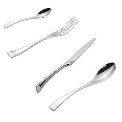 32 Piece Silverware Set for 8 Durable Stainless Steel Flatware Set Delicate Include Knifes Teaspoons Forks and Spoons Kitchen Wedding Restaurant Cutlery Utensil Tableware Set