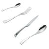 32 Piece Silverware Set for 8 Durable Stainless Steel Flatware Set Delicate Include Knifes Teaspoons Forks and Spoons Kitchen Wedding Restaurant Cutlery Utensil Tableware Set view 1