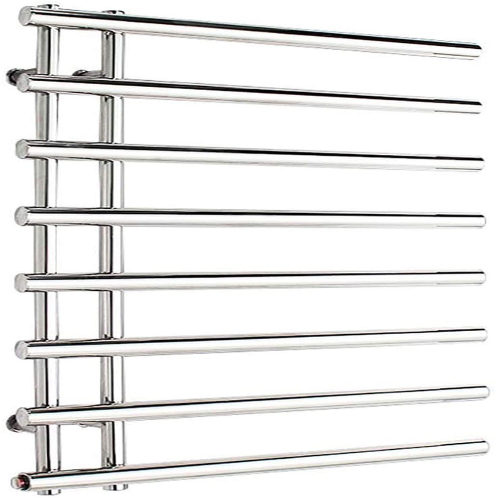 LUNEZY Heated Towel s Towel Warmer,Electric Towel Warmer Rack Brushed Nickel Stainless Steel 4+4 Heated Bars Towel Airer Heated UL Certificate,Concealed (Color : Concealed) (Surfacemounte