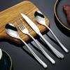 40 Piece Silverware Set for 10 Durable Stainless Steel Heavy Flatware Set Nice Weight Kitchen Wedding Restaurant Cutlery Utensils Include Knifes Teaspoons Forks and Spoons Delicate Tableware Set view 3