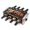 Electric Indoor/Outdoor Smokeless Grill Electric Raclette 3 Bakeware 12 Tray view 1