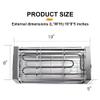 Electric Indoor/Outdoor Smokeless Grill Electric Raclette 3 Bakeware 12 Tray view 4
