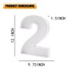 12" Cardboard Number Fillable Shaped Tray Paper Mache Sweets Birthday Charcuterie (2) view 4
