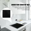 4PCS Cooktop Induction Mat, Nonslip Induction Hob Protector Mats Cook Top Pad Reusable Silicone Heat Insulated Mat for Stove, Easy to Clean view 2