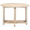 ZQQLVOO Rural Style,Dining Table,Bar Table,Wooden Dining Table,Coffee Table,Cocktail Table,Console,for Living Room,Restaurant,Kitchens,Cafe,Bar,Round 43.3"x29.9" Solid Mango Wood view 3