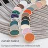 Curtain Tie Modern Simple Curtain Tie Curtain Tie Rope Curtain Buckle Room Accessories Home Decoration Accessories,Leather Surface D,1 Pcs view 4