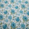 XXRBB 3-Piece Patchwork Quilted Bedspread King Size 230 * 250 Cm, Soft Microfiber Floral Pattern Coverlet Set with 2 Pillow Shams, for All Season,Blue view 3
