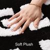 QJHOMO Get Naked Bath Mat Cute Black and White Bathroom Rugs Funny Non Slip Bathtub Decor Mats Super Absorbent Floor Carpet Machine Washable Bahtmat for Tub, Shower, Bedroom (20x32 inch) view 3