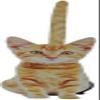 Duiaynke Cute Cat Decorative Paper Towel Holder or Toilet Paper Holder Cast Iron Paper Towel Stand Gift for Cat Lovers view 1