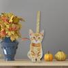 Duiaynke Cute Cat Decorative Paper Towel Holder or Toilet Paper Holder Cast Iron Paper Towel Stand Gift for Cat Lovers view 2