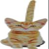 Duiaynke Cute Cat Decorative Paper Towel Holder or Toilet Paper Holder Cast Iron Paper Towel Stand Gift for Cat Lovers view 3