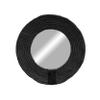 Round cotton cord mirror, handmade wall decoration, grey - MIRROR CORD view 4