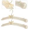 10pcs Non-Slip Skirt Duty Clothing Bump Bride Hangers Buttons Anti Suit Heavy-Duty for Padded Bridesmaid Slip Bridal Non- Canvas Hanger Sponge Non Shop Foam Beige Costume view 3