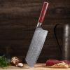 Chef Knife,Kitchen Knife, 7 inch Professional Chef Knife Sharp Slicing Knife 67 Layer Damascus Steel Japanese Cut Knife Red G10 Handle Cooking Tool (Color : Red, Kitchen Knife Size : 7 inch) view 3