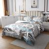 Erosebridal Nautical Anchor Bedspread, Ocean Compass Quilted Queen Size for Kids Boys Teens Adult Bedroom, Old Barn Door Coverlet Set Rustic Farmhouse Bedspread Quilt Set with 2 Pillow Cases view 3