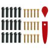Hooomyai Prize Wheel Pegs & Red Pointer Replacement Kit Spinning Wheel Replacement for Trade Show Carnival Party Pub view 1
