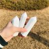 WGPHD Quartz Decoration 1PC Natural Crystal Stone Blue Calamine Crystal hemimorphite Tower Point can be Used for Decoration (Size : 9-10CM) view 3