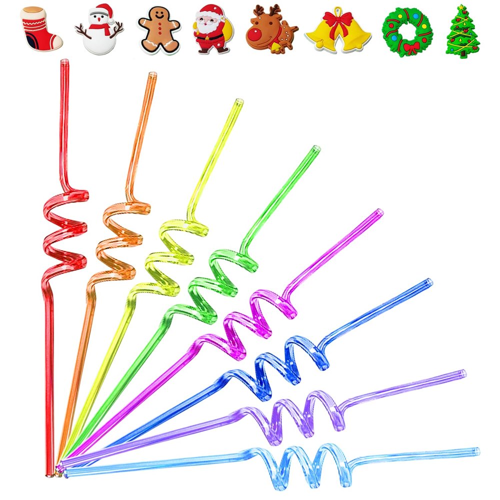 24 Reusable Straws Party Favors Party Decoration Birthday Party Decoration Supplies Classroom Straws Goodie Gifts