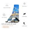 AHOBAGGA Custom Quick Dry Superfine Fiber Beach Towel Add Your Name Text Logo Personalized Beach Towel Football Towel for Outdoor Travel Swim Pool for Beach view 3