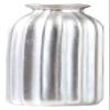 HH-CC Sculpture Vase Vase Desktop Ceramic Vases Hydroponic Flower Pot Dried Flowers Little Vases Home Office Decor Vases 18cm Crafts (Color : Silver) view 1