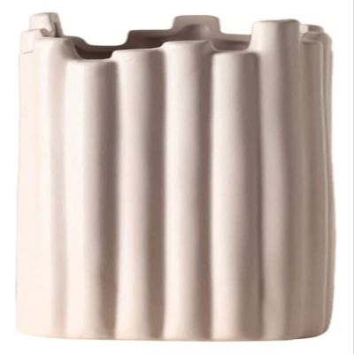 HH-CC Sculpture Vase Vase Desktop Multifunctional Ceramic Vases Decoration Living Flower Vases Art Ornament Dried Flowers Artificial Crafts (Color : C, Size : 10.5 * 20.5CM)