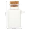 6pcs Storage Bottle Storage Holder Sealed Jar Bath Salt Holder Bath Salt Bottles Container Mask Powder Containers Refillable Bottles Portable Powder view 3