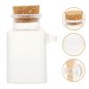 6pcs Storage Bottle Storage Holder Sealed Jar Bath Salt Holder Bath Salt Bottles Container Mask Powder Containers Refillable Bottles Portable Powder view 4